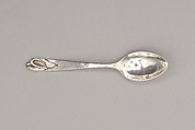 Soup spoon, Peer Smed  American, born Denmark, Sterling silver