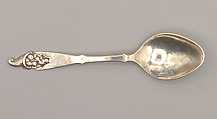 Serving spoon, Peer Smed  American, born Denmark, Sterling silver