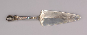 Cake server, Peer Smed  American, born Denmark, Sterling silver