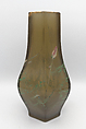 Vase, Emile Gallé (French, Nancy 1846–1904 Nancy), Glass, enamel