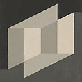 Indicating Solids, Josef Albers American, born Germany, Oil on Masonite