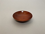 Salad plate, James Prestini (American, Waterford, Connecticut 1908–1993 Berkeley, California), Cuban Mahogany