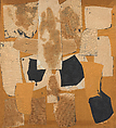 Yellow Collage, Conrad Marca-Relli  American, Cut and pasted canvas fragments on canvas