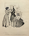 Mid-Lent, Marcel Duchamp American, born France, Ink, conté crayon, and gouache on paper