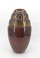 Vase, Jean Dunand (French (born Switzerland), Lancy 1877–1942 Paris), Copper, plated gold