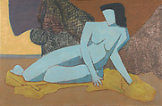 Blue Nude, Milton Avery  American, Oil on canvas