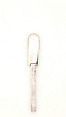 Knives, Russel Wright (American, Lebanon, Ohio 1904–1976 New York), Silver, stainless steel