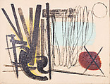 Untitled, Hans Hartung (French (born Germany), Leipzig 1904–1989 Antibes), Oil on canvas