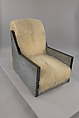 Easy Chair, Jean Dunand  French, born Switzerland, Lacquered wood, goatskin