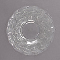 Plate, René-Jules Lalique (French, Aÿ 1860–1945 Paris), Glass