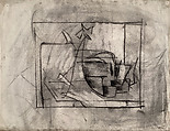 Untitled (still-life), Seong Moy  American, born China, Charcoal on paper
