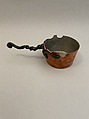 Cooking pot, Michael Jerry (American, born 1937), Copper, iron, and pewter