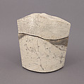 Winter Inlet Landscape, Wayne Higby (American, born Colorado Springs, Colorado, 1943), Glazed ceramic (raku fired)