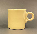 Fiesta coffee mug, Frederick Hurten Rhead American, born England, Glazed ceramic