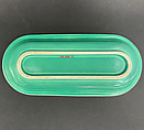 Relish dish, Frederick Hurten Rhead (American (born England), Hanley, Stoke-on-Trent 1880–1942 New York), Glazed ceramic
