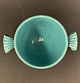 Sugar bowl, Frederick Hurten Rhead (American (born England), Hanley, Stoke-on-Trent 1880–1942 New York), Glazed ceramic