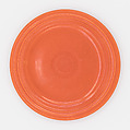 Salad plate, Frederick Hurten Rhead (American (born England), Hanley, Stoke-on-Trent 1880–1942 New York), Glazed ceramic