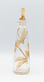 Perfume bottle, Lucien Gaillard (French, Paris 1861–1942 Paris), Glass