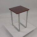 Nesting Tables, Donald Deskey (American, Blue Earth, Minnesota 1894–1989 Vero Beach, Florida), Aluminum and formica