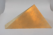 Pyramid, Garrick Dolberg (American, born 1952), Cast brass