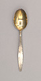 Spoon, Andreas Moritz  German, Sterling silver