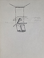 Explanatory Drawing, Claus Bury  German, Graphite on paper
