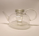 Teapot, Wilhelm Wagenfeld  German, Glass