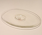 Saucer, Wilhelm Wagenfeld  German, Glass