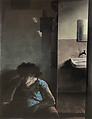 Untitled, Oscar Muñoz Colombian, Pastel on paper