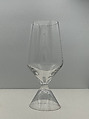 "Narciso" Beer Glass, Isabel Giampietro Knoll  American, Glass