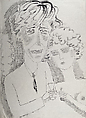 The Couple, Frans Masereel  Belgian, Ink on paper
