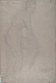 Standing Nude Model, Facing Right, Wilhelm Lehmbruck  German, Graphite on paper