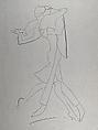 Dancers, e. e. cummings American, Ink on paper