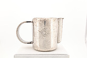 "Transat" Milk Pitcher, Luc Lanel  French, Silver-plated metal