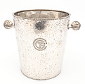 "Transat" Champagne Bucket, Luc Lanel  French, Silver-plated metal
