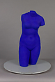 Blue Venus, Yves Klein (French, Nice 1928–1962 Paris), Paint on plaster