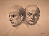 Dr. John F. Erdmann, Kahlil Gibran  Lebanese, Graphite on paper