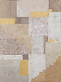 Number 551, Anne Ryan  American, Cut and pasted papers and fabric on corrugated cardboard