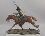 The Marshal (John Wayne As Rooster Cogburn), Harry Jackson (American, Chicago, Illinois 1924–2011 Cody, Wyoming), Painted bronze
