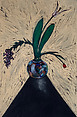 Untitled, # 19, Lucas Samaras American, born Greece, Pastel on black paper