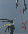 1943-A, Clyfford Still American, Oil on cloth