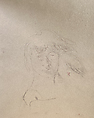 Seated Woman (recto); Head of a Woman (verso), Pierre Bonnard (French, Fontenay-aux-Roses 1867–1947 Le Cannet), Black chalk on paper