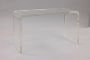 Table, Attributed to Samuel Abraham Marx (American, Natchez, Mississippi 1885–1964), Plexiglas