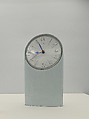 Tantalo Clock, Richard Sapper (German, Munich 1932–2015 Milan), White lacquer