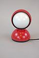 "Eclisse" Lamp, Vico Magistretti (Italian, Milan 1920–2006 Milan), Red paint coated metal