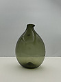 Bottle, Timo Sarpaneva (Finnish, Helsinki 1926–2006 Helsinki), Glass