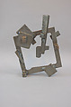 Maquette for "Square Tilt", Joel Perlman American, Steel