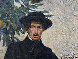 Self-Portrait, Umberto Boccioni (Italian, Reggio 1882–1916 Sorte), Oil on canvas
