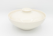 "Museum" Covered Serving Bowl, Eva Zeisel (American (born Hungary), Budapest 1906–2011 New York City, New York), Porcelain