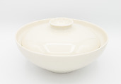 "Museum" Covered Serving Bowl, Eva Zeisel (American (born Hungary), Budapest 1906–2011 New York City, New York), Porcelain